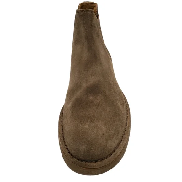 Vince Men's Sanford Suede Chelsea Boots Flint Brown - Picture 2 of 6